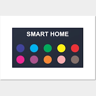 smart home Posters and Art